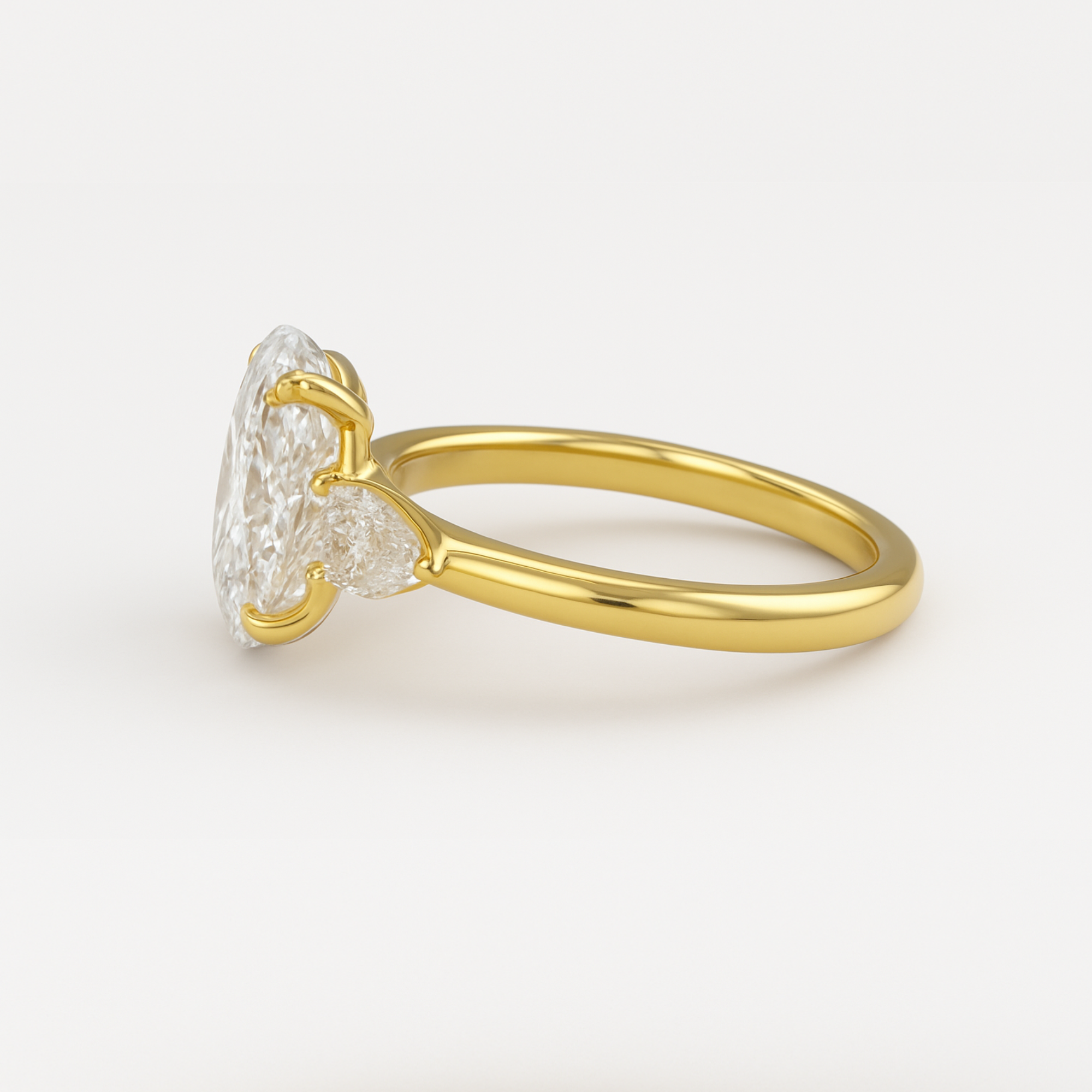ELARA | Anillo trilogía oval