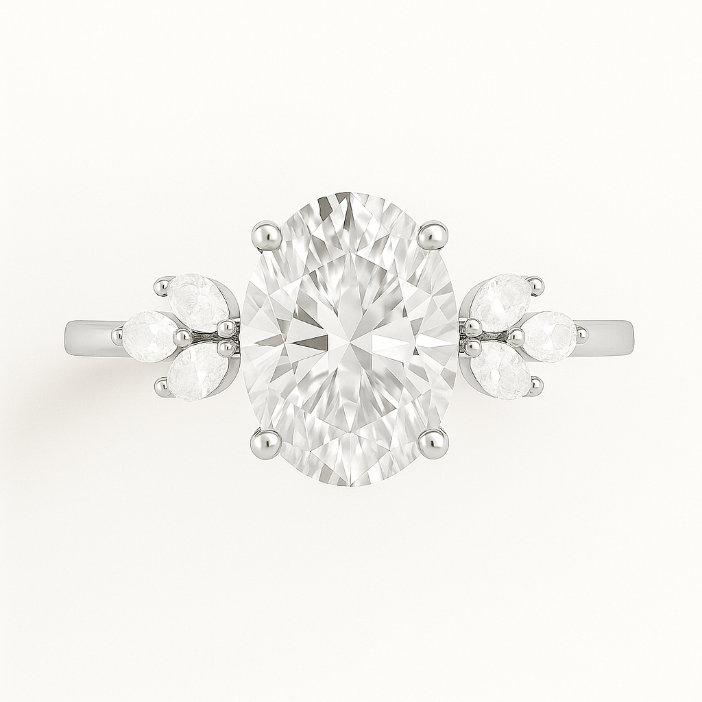 VESTA | Anillo clúster oval