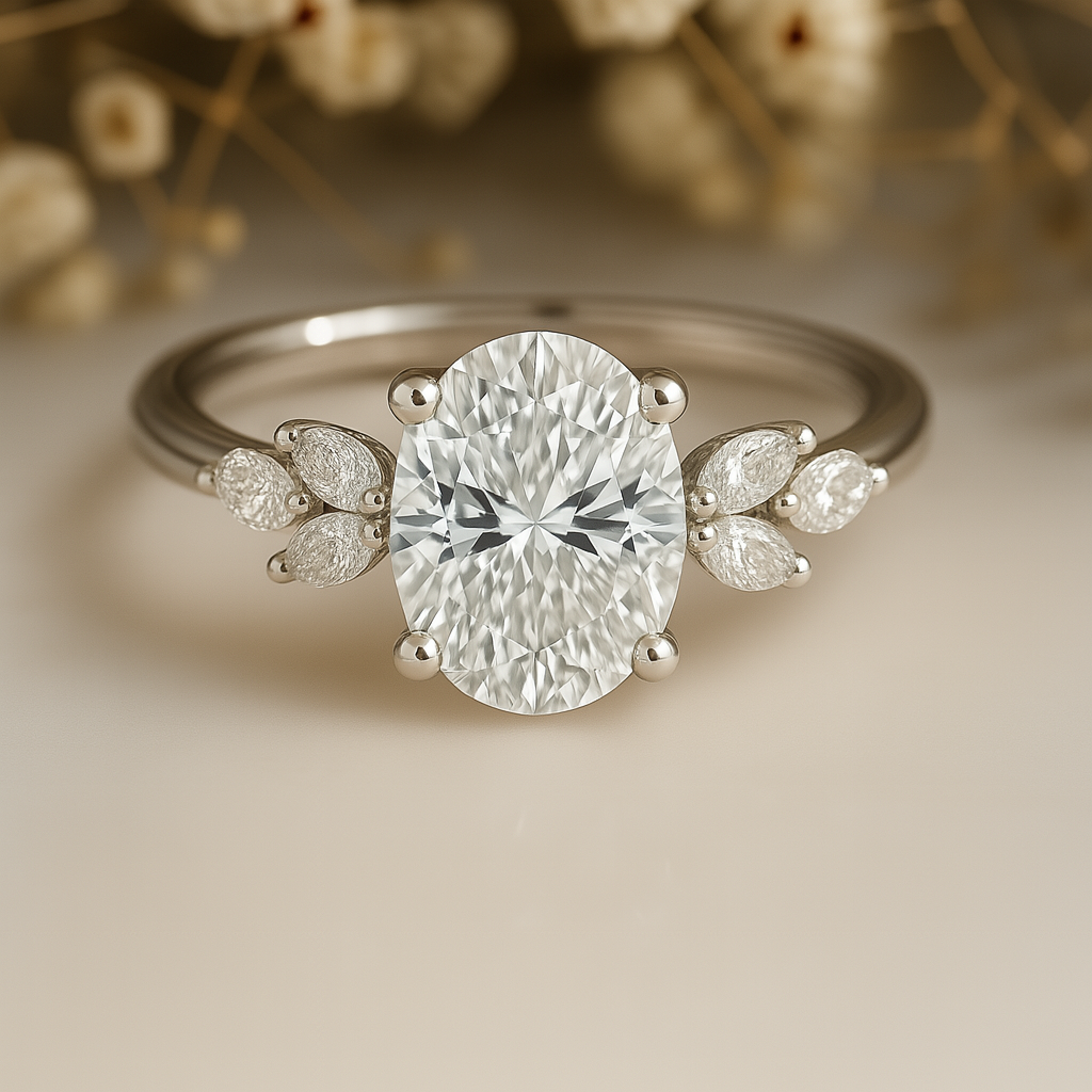 VESTA | Anillo clúster oval