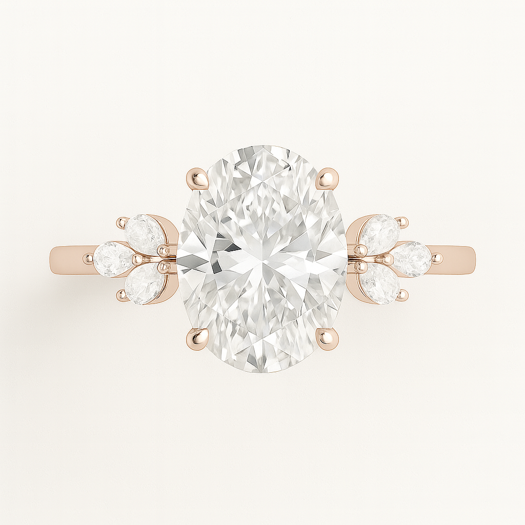 VESTA | Anillo clúster oval
