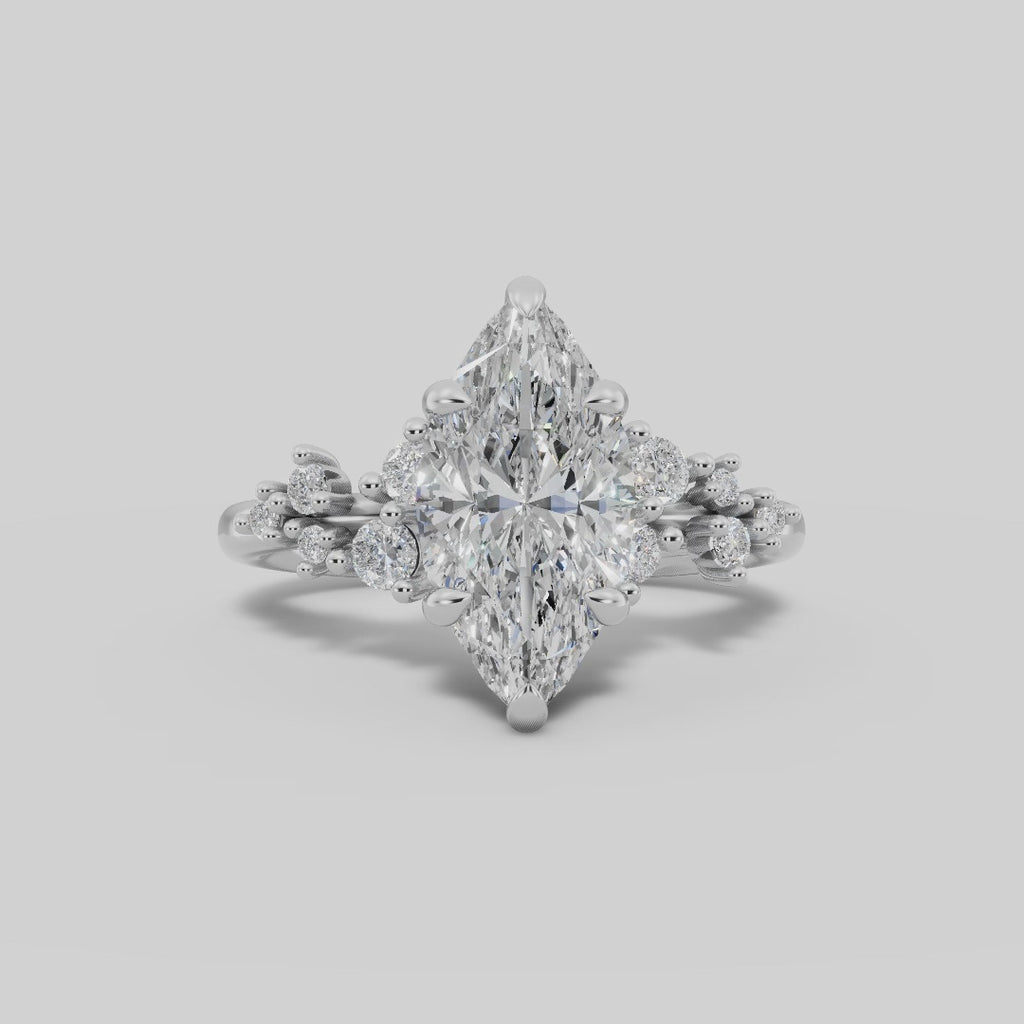 JASMINE | Anillo clúster marquesa