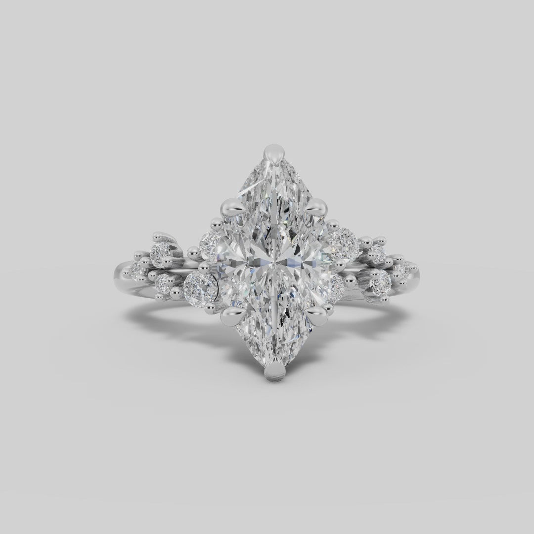 JASMINE | Anillo clúster marquesa