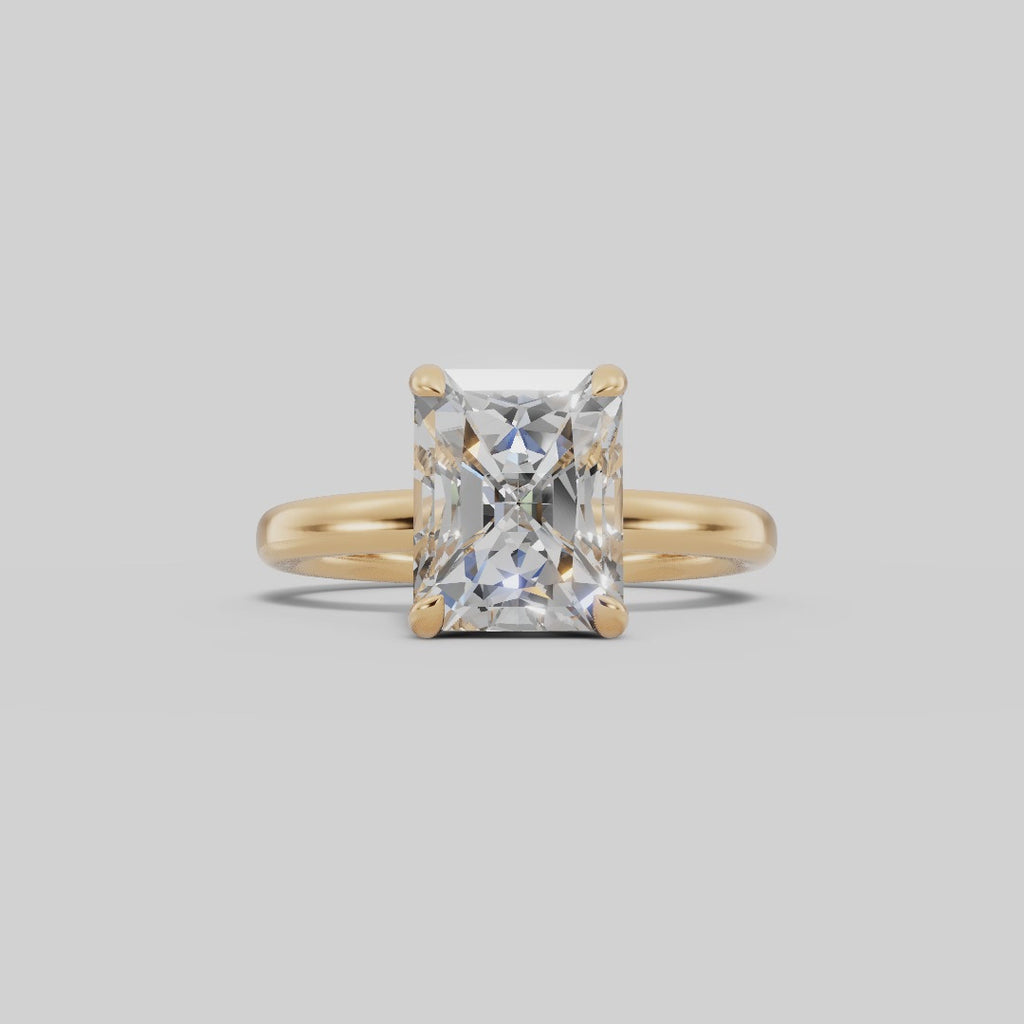 GAIA | Anillo solitario radiante