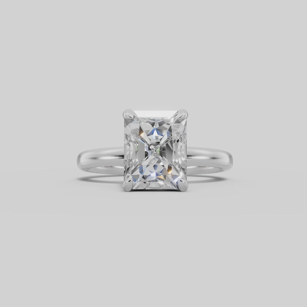 GAIA | Anillo solitario radiante